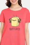 Rosaline Mystic Town Knit Cotton Top (Pack of 2) - Red Purple — thumbnail 6